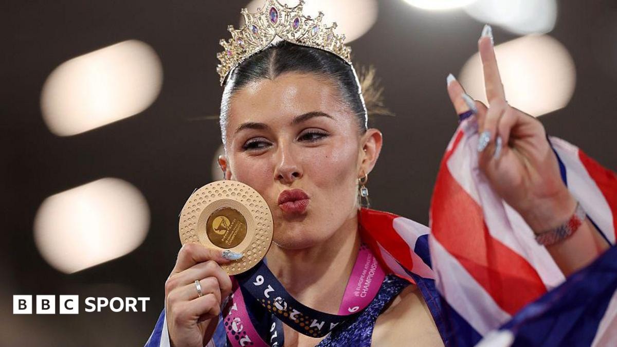 European Athletics Championships 2026: Amy Hunt wins 200m gold as Dina Asher-Smith claims bronze - BBC Sport