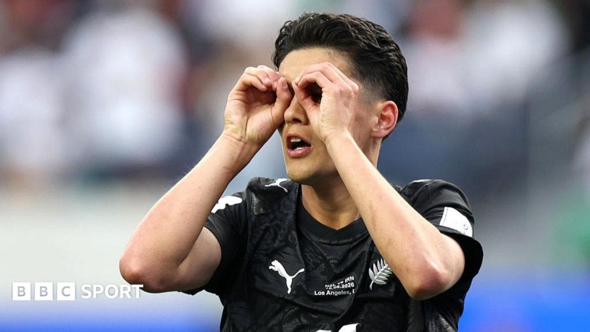 Iran 2-2 New Zealand: Elijah Just scores twice in entertaining Group G draw - BBC Sport