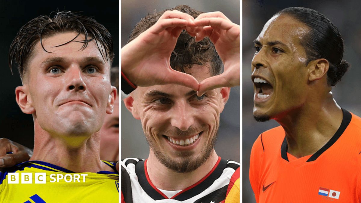 Copa do Mundo 2026: Estrelas da Premier League marcam enquanto Alemanha e Suécia dominam - BBC Sport