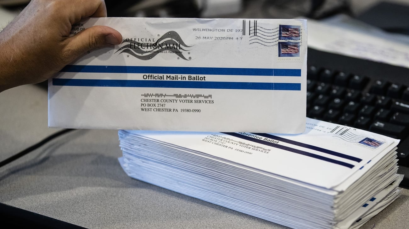 Rechter blokkeert beperkingen van Trump op stemmen per post voor aanstaande tussentijdse verkiezingen