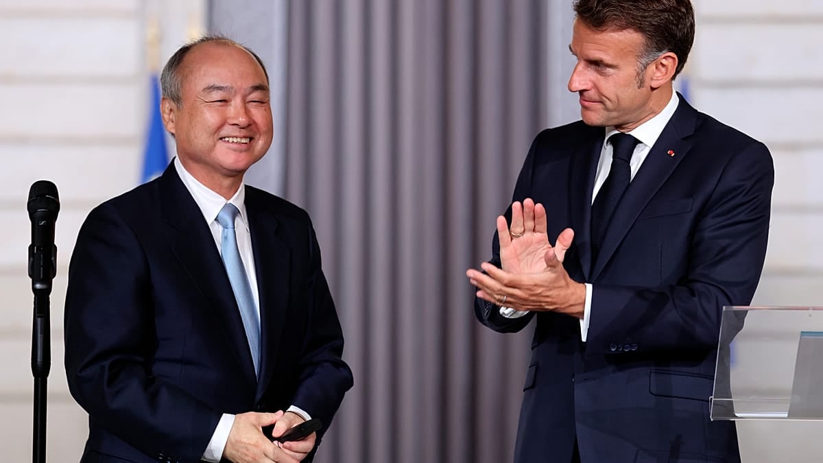 SoftBank investirà 75 miliardi di euro in Francia per favorire l'espansione del settore dell'IA
