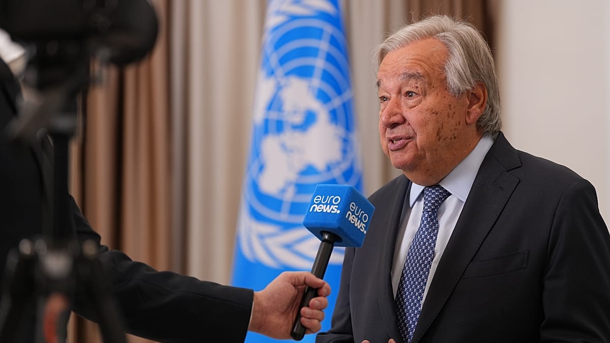 Exklusiv: UN-Chef Guterres fordert Weltführer auf, „diesen Wahnsinn zu beenden“ und alle Kriege zu stoppen