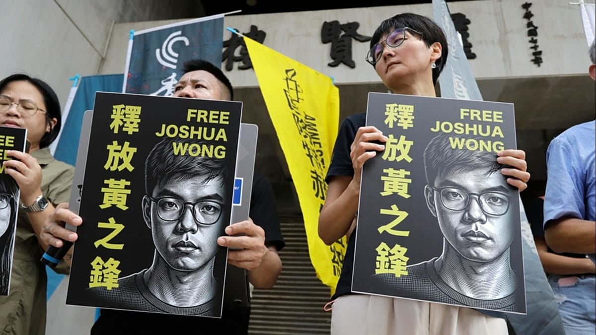 Joshua Wong, proeminente ativista pró-democracia de Hong Kong, declara-se culpado em segundo caso de lei de segurança nacional