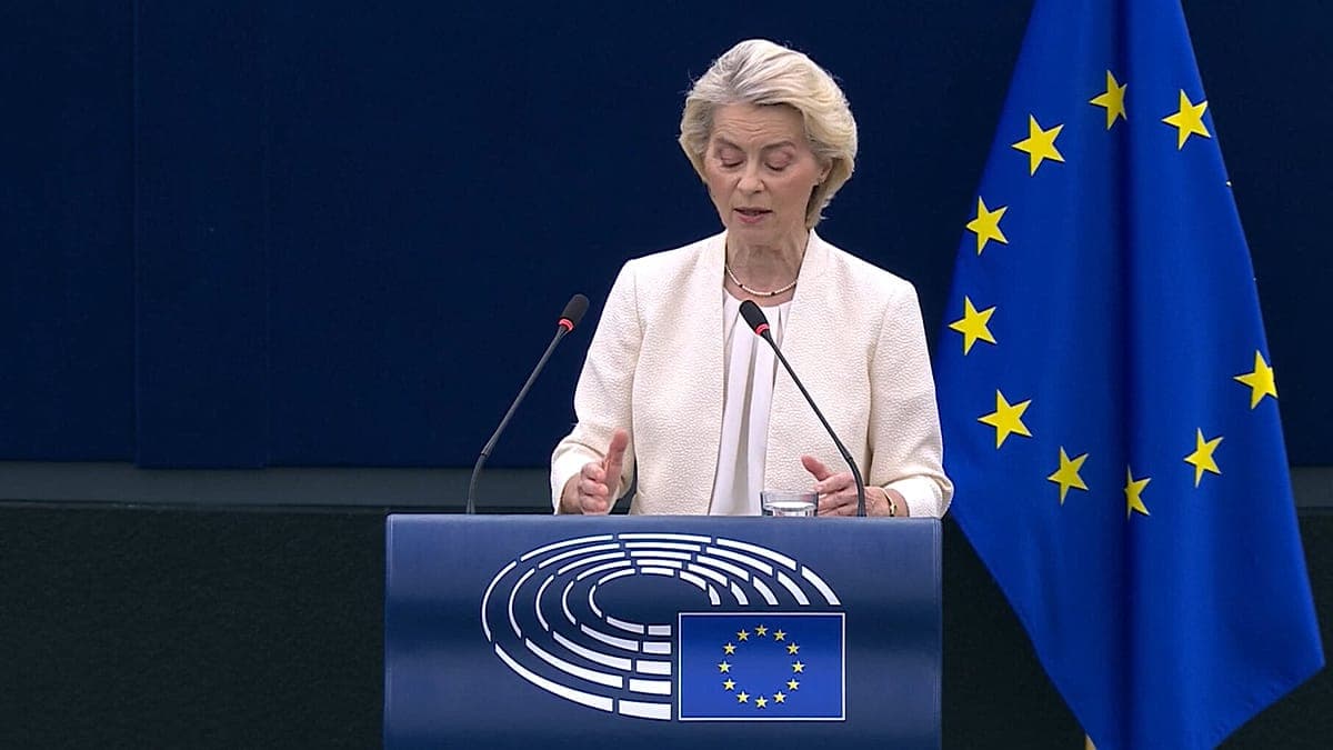 EU's von der Leyen calls for pacing frontier AI models