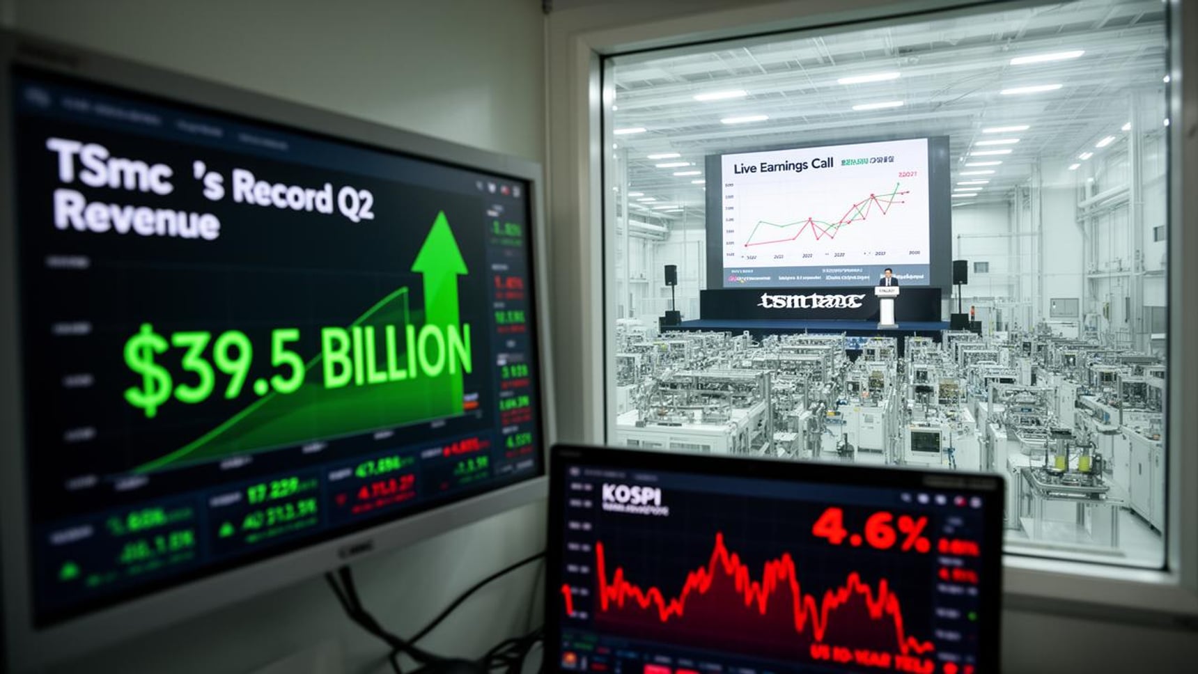 Les valeurs technologiques américaines et sud-coréennes frappées par un double coup ; J.P. Morgan : Le chiffre d'affaires de TSMC atteint un record, la demande d'IA n'est pas une bulle, le moteur de profit de Taïwan reste solide — BigGo Finance