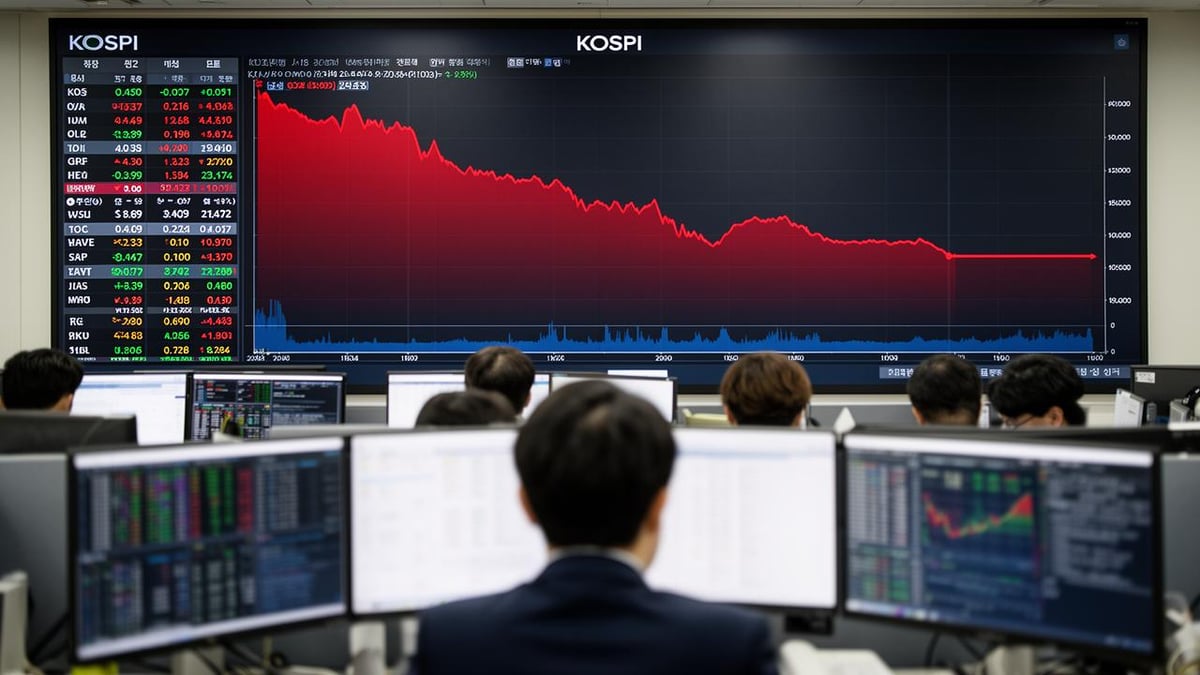 Südkoreas KOSPI stürzt im Juli um über 33 % ab und bricht historische Rekorde; ausländische Broker sagen, der Höhepunkt des erzwungenen Deleveraging sei überschritten — BigGo Finance