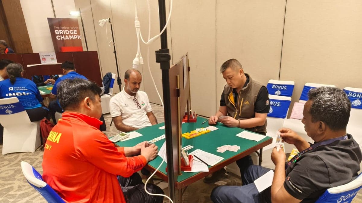 Asia Cup Bridge: Indien-Senioren stürmen nach dramatischem Comeback ins Finale; acht indische Paare kommen weiter auf Cricketnmore