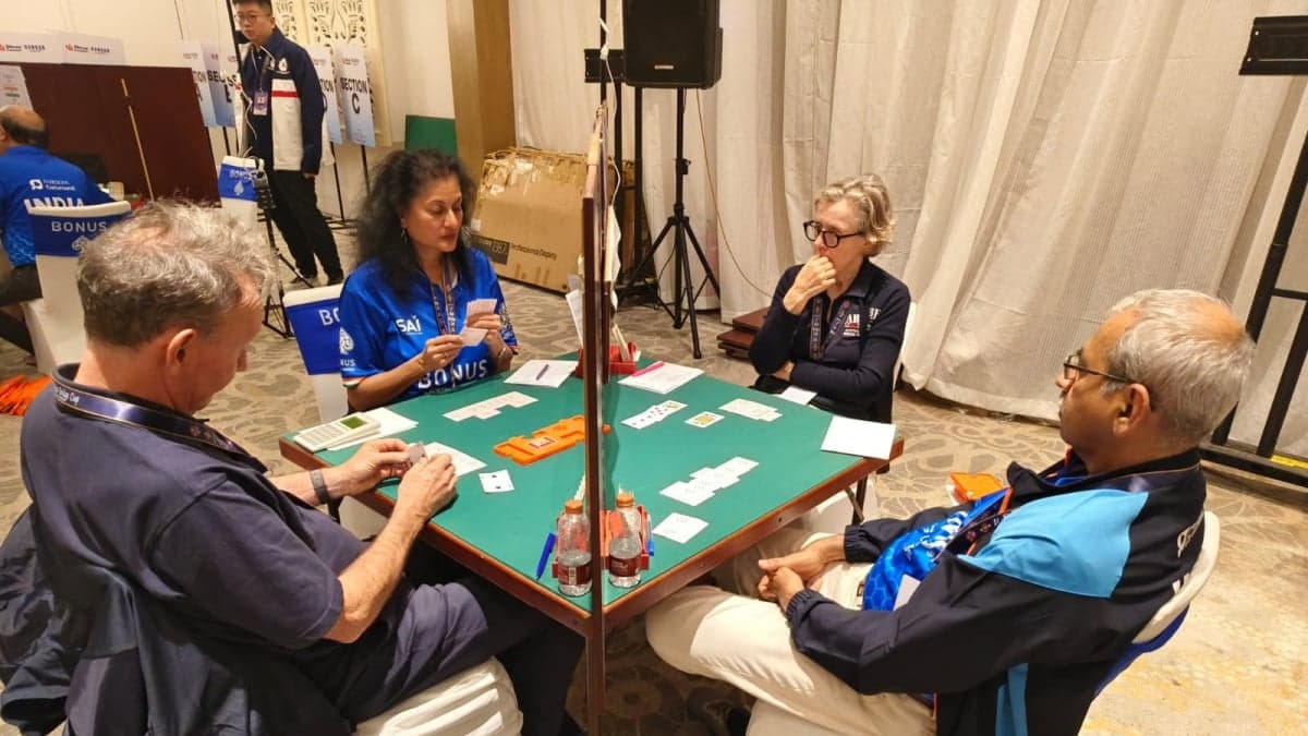 Asia Cup Bridge: Tres equipos indios avanzan a las semifinales; los equipos masculino y sénior buscan medallas de oro en Cricketnmore