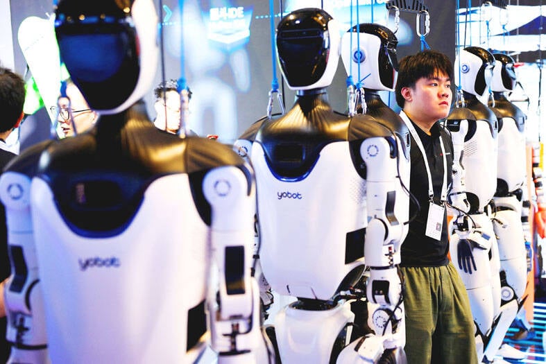 AI is ‘nieuwe motor’ die Chinese economie behoedt voor hardere landing - Taipei Times