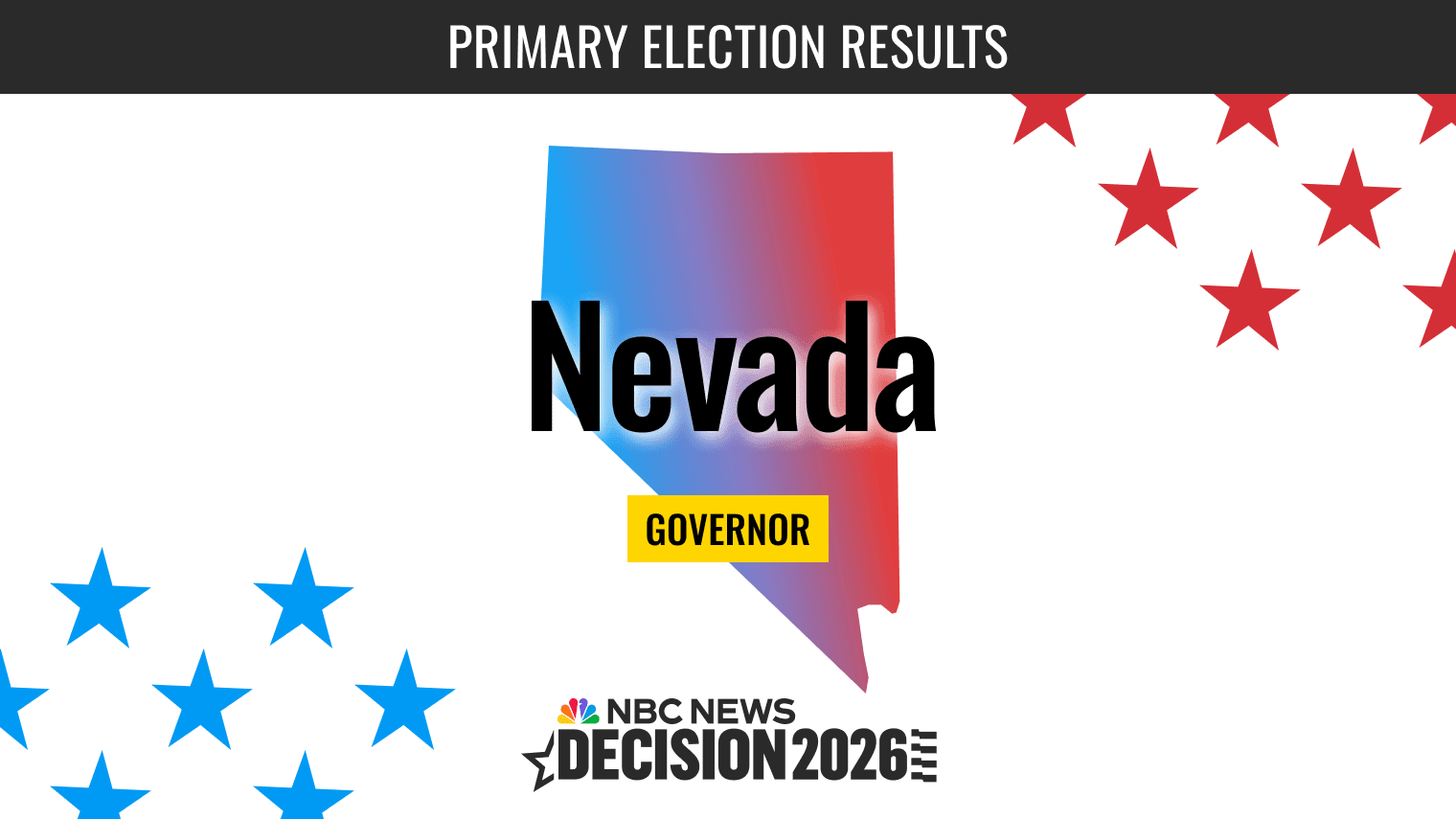 Nevada Governor Primary Election 2026 Live Results