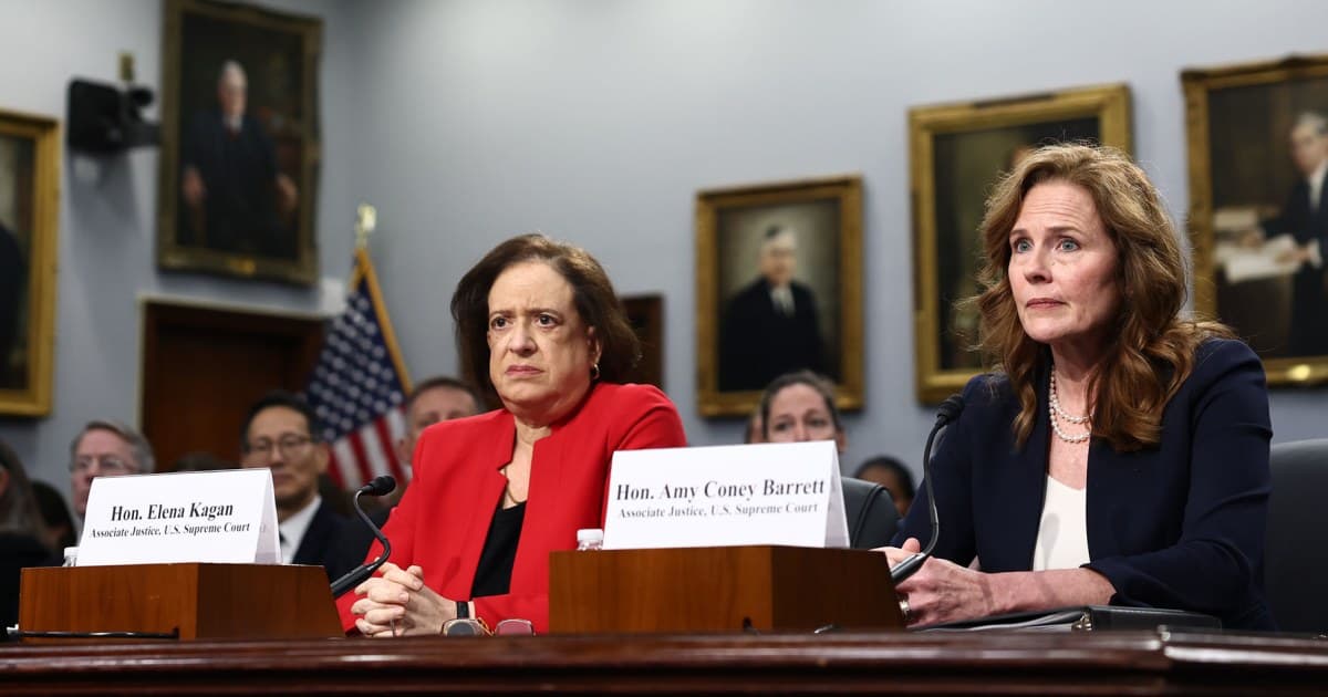 Justice Barrett recounts swatting incident in testimony before Congress