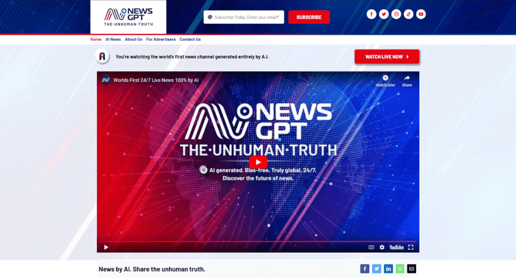 AI Insights: NewsGPT.ai - Uw Hub voor 24/7 Wereldwijd AI-nieuws.