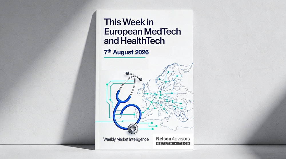 Questa settimana in European HealthTech, MedTech e Health AI: 7 agosto 2026
