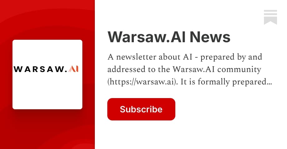 Warsaw.AI News 31.08-6.09.2026 - Warsaw.AI News