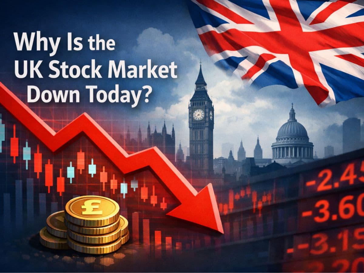 Why Is the UK Stock Market Down Today? FTSE 100, FTSE 250, FTSE 350 & FTSE All-Share Decline as London Stocks Amid Inflation, Oil Price & Geopolitical Risks