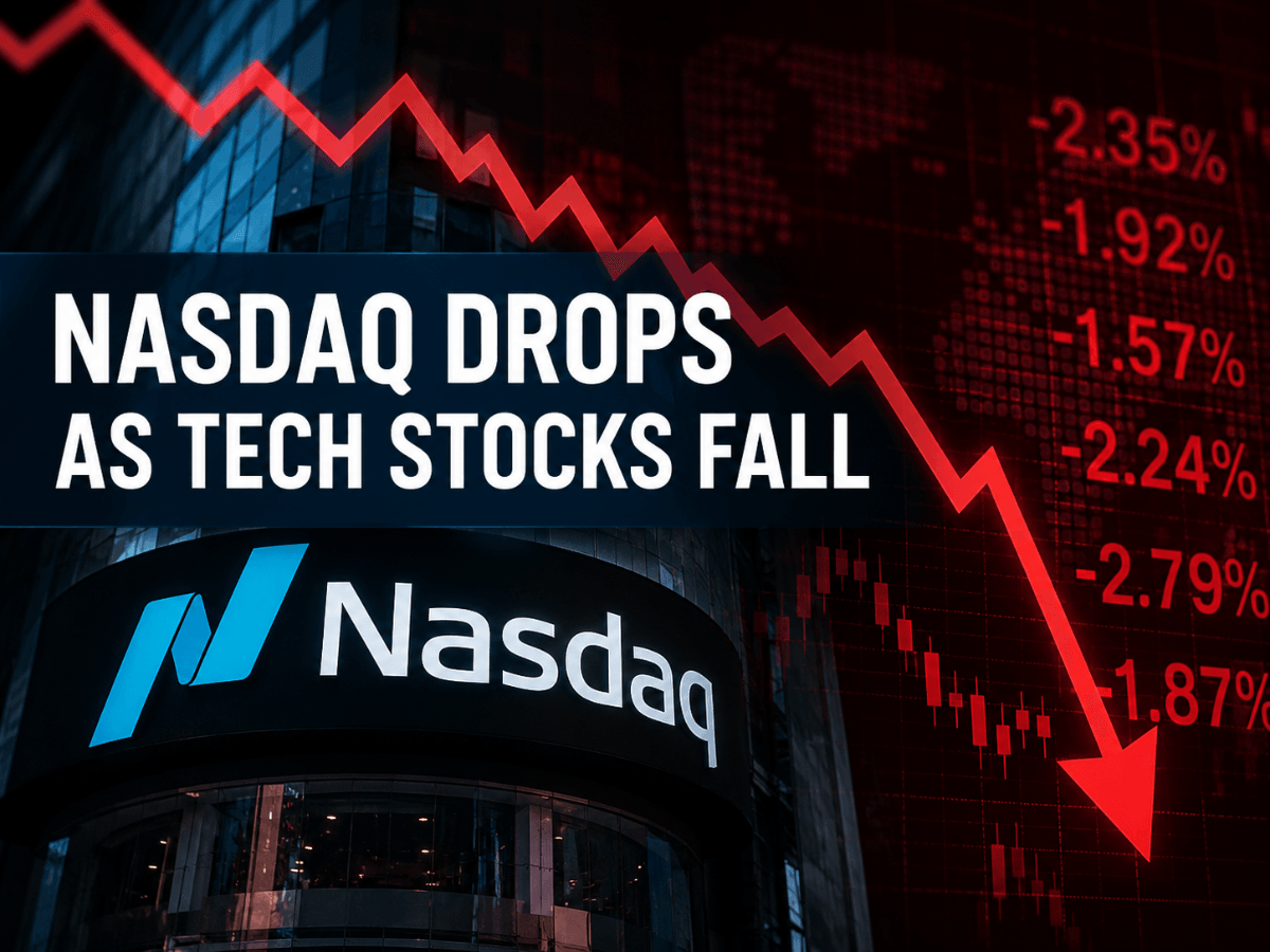 NASDAQ Today: US Stock Market Slides Nearly 2% as Big Tech, AI and Semiconductor Stocks Sink Amid Rising Oil Prices and Risk-Off Sentiment