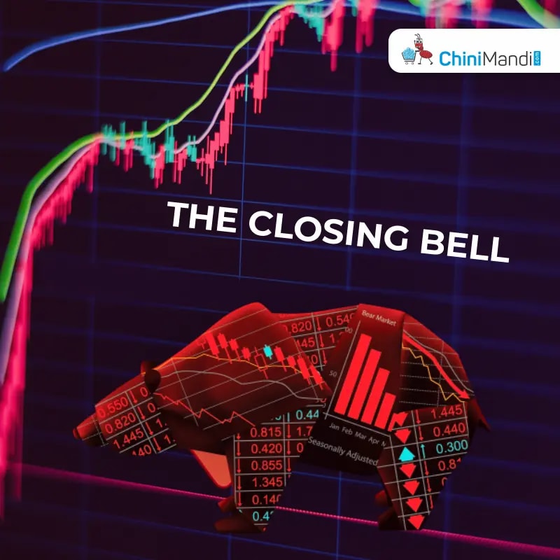 Sensex tanks 1120 points, Nifty below 22800 - ChiniMandi