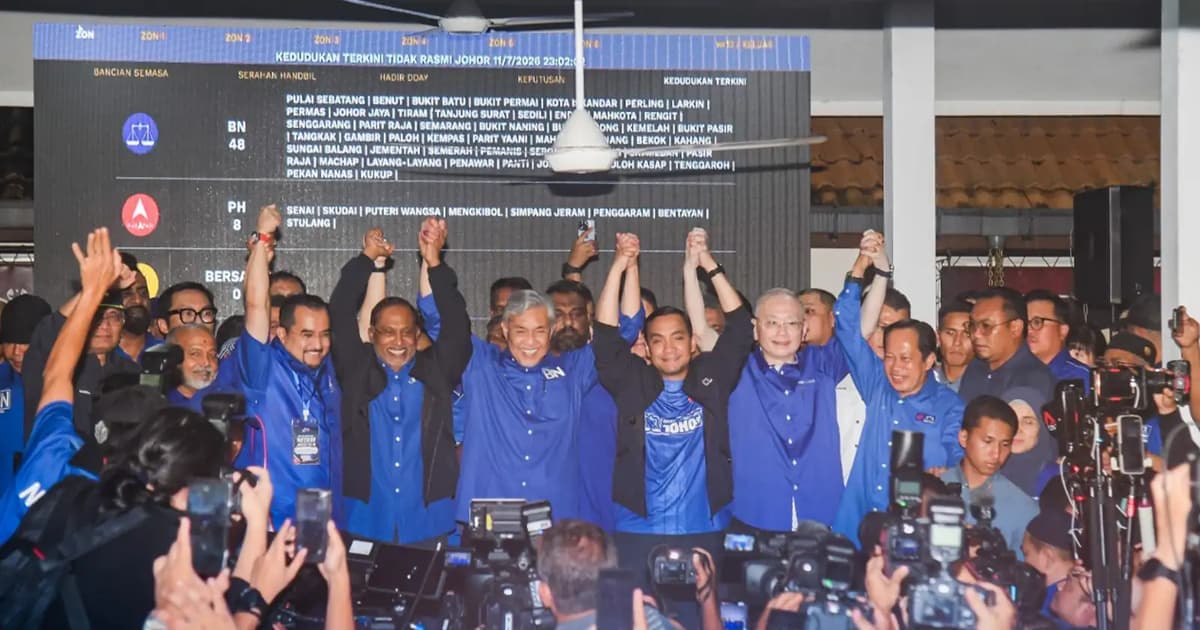 Comment la forte progression du BN a effacé les gains du PH dans le Johor