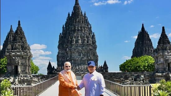 Modi en Prabowo openen ASI-geleid restauratieproject voor Prambanan-tempel in Indonesië