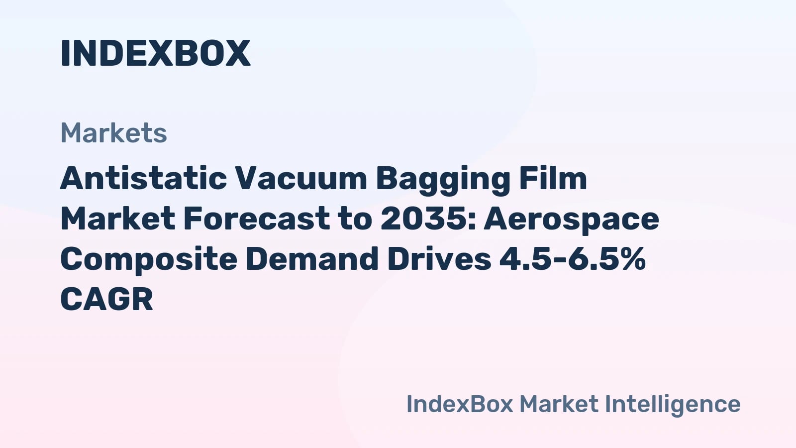 Mercado de Películas de Embolsado al Vacío Antiestáticas hasta 2035: La Demanda Aeroespacial Impulsa el Crecimiento - Noticias y Estadísticas - IndexBox