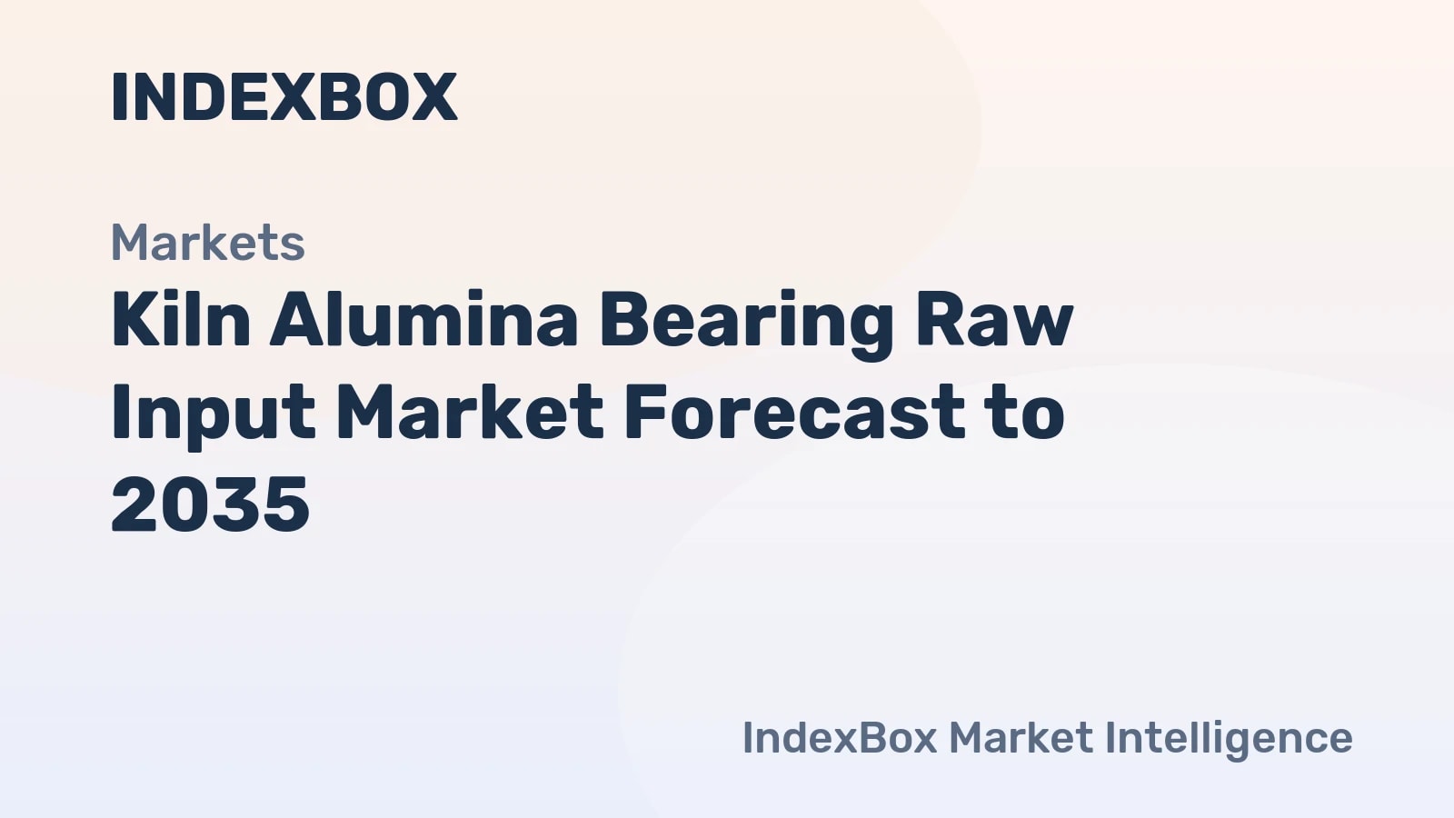 Kiln Alumina Bearing Raw Input Market To 2035: 6-8% Volume CAGR Backed by Semiconductor and Optical Demand - News and Statistics - IndexBox