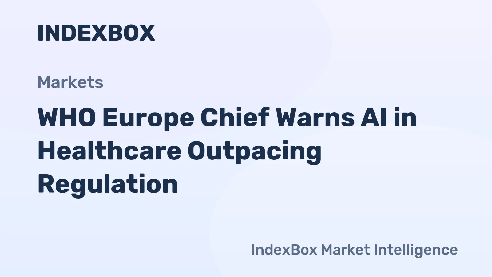 WHO Europa: AI-tools in de gezondheidszorg missen toezicht, risico op schade voor patiënten - Nieuws en Statistieken - IndexBox