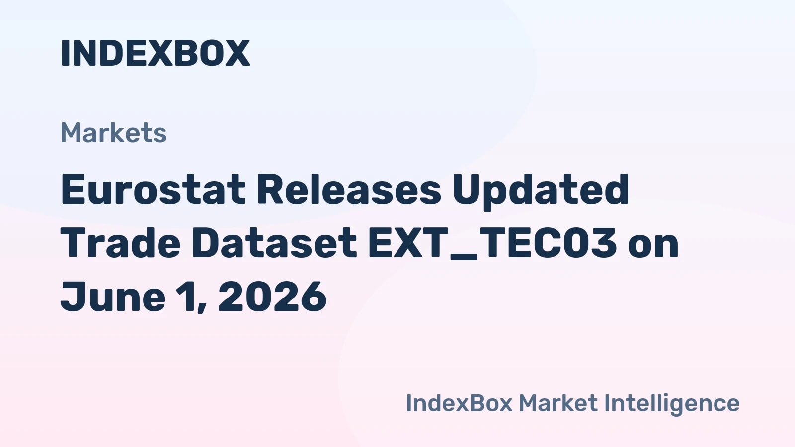 Conjunto de Datos Comerciales de Eurostat EXT_TEC03: Datos de la UE y los Estados Miembros para 2023-2024 - Noticias y Estadísticas - IndexBox