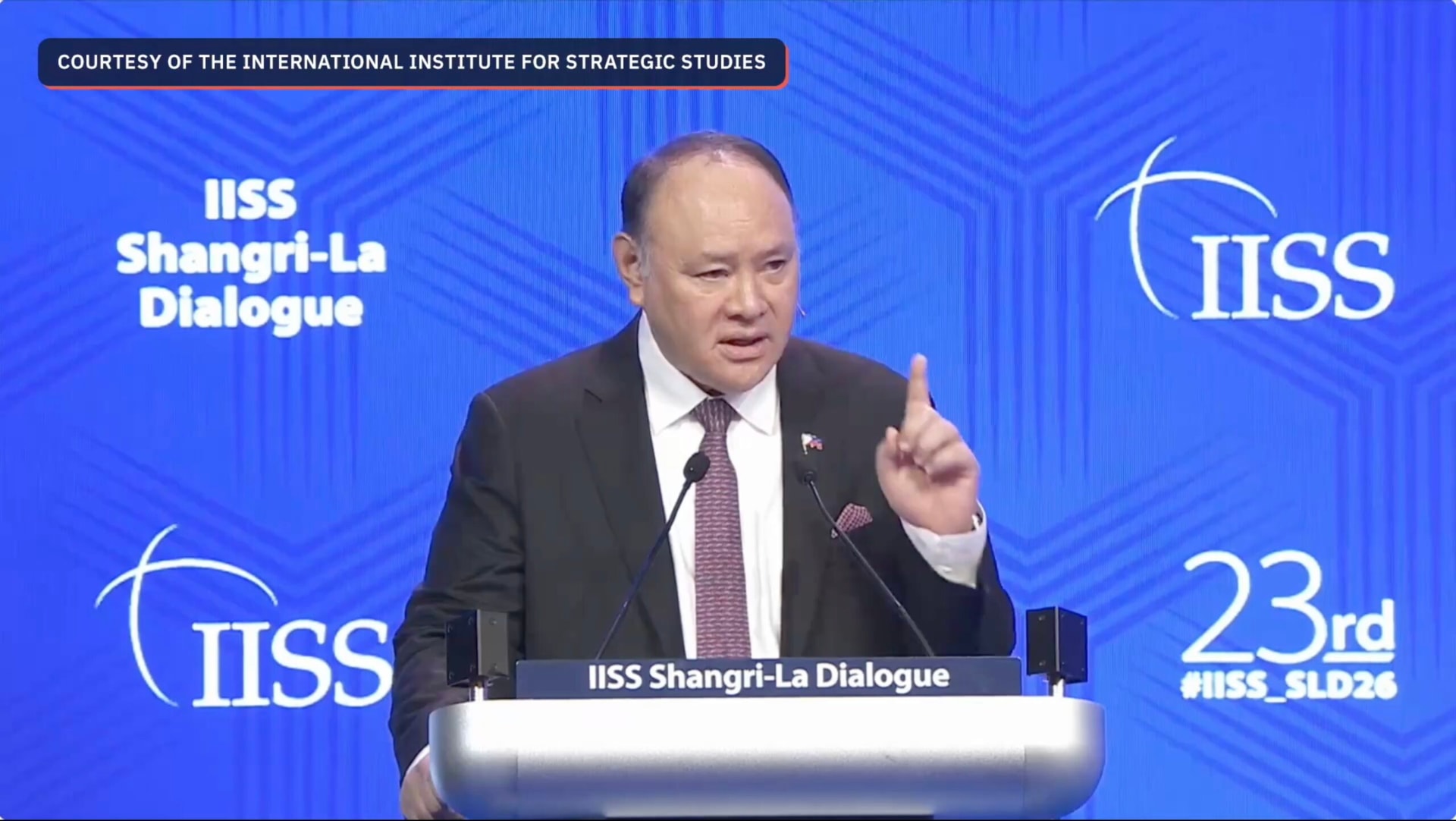 Teodoro at Shangri-La: Philippines a point of convergence in 'fragmented world'