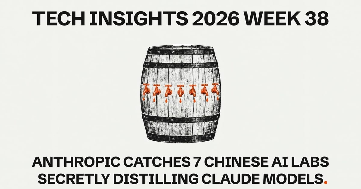Tech Insights 2026 Week 38