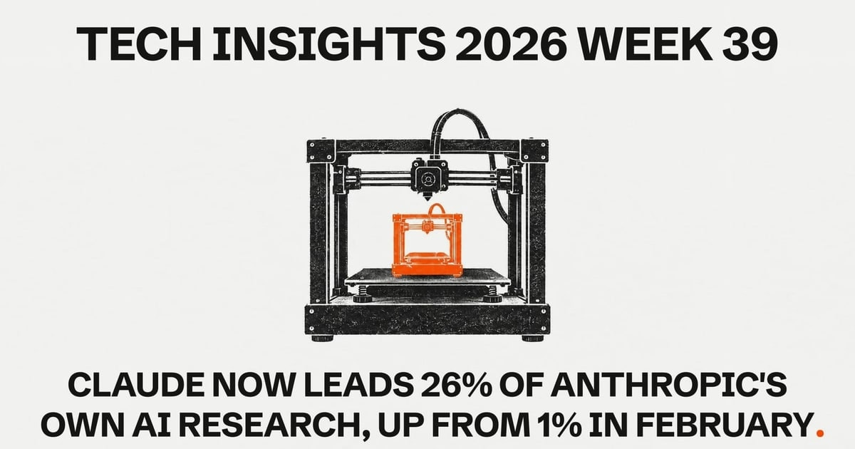 Tech Insights 2026 Semana 39